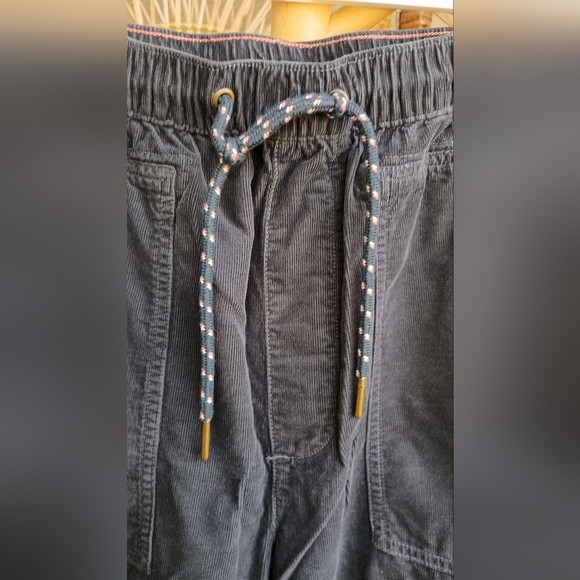 Pilcro Anthropologie Women's Corduroy Drawstring Pants - Dark Blue_Med - Picture 4 of 6